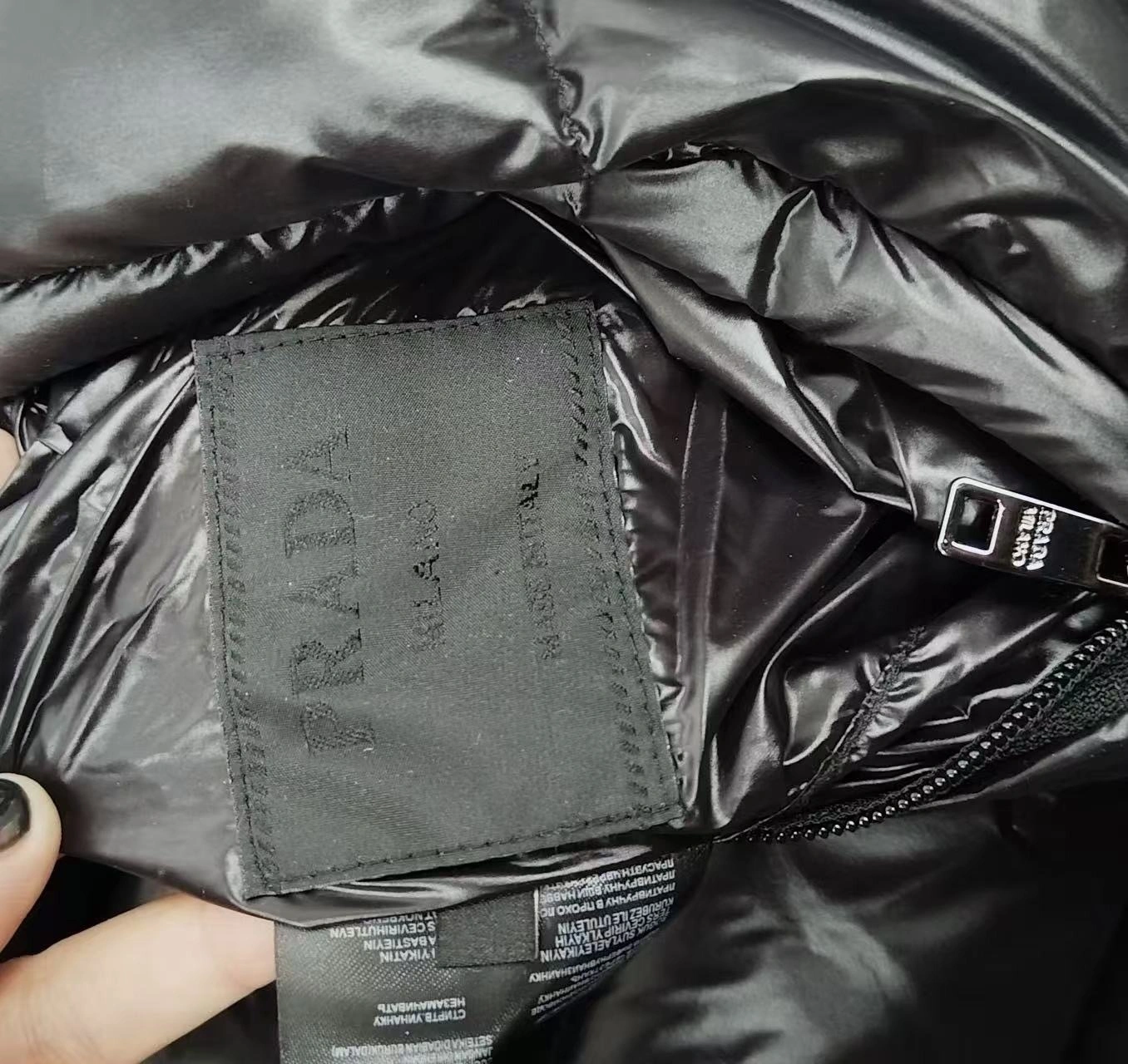 wg.luxury-- Pr141 Down jacket reversible white duck down item: E-F431J2019